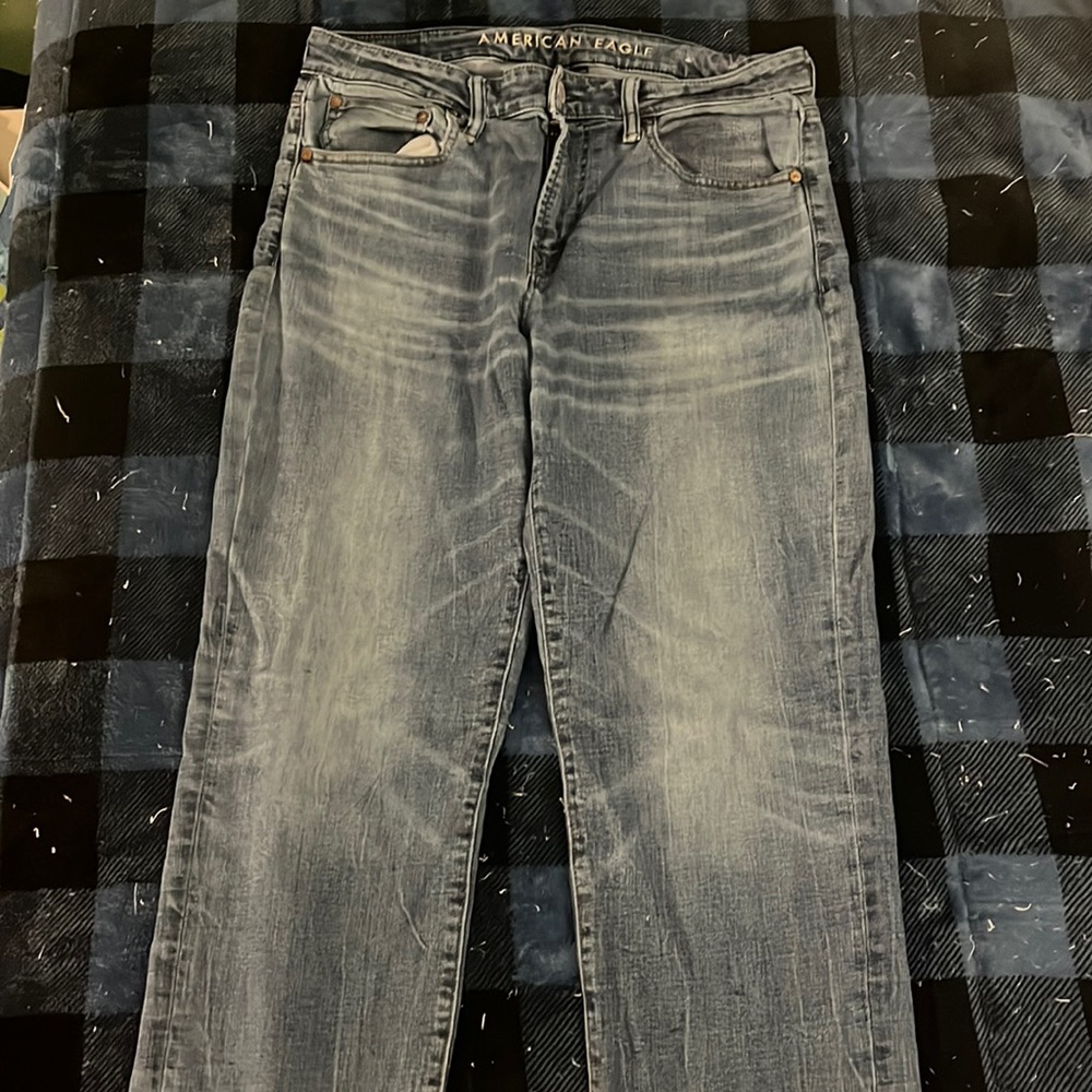 American Eagle blue jeans. 34x36